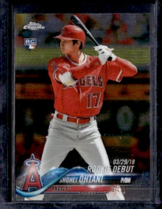 2018 Topps Chrome Update Rookie Debut Shohei Ohtani #HMT32 (RC) - Picture 1 of 2