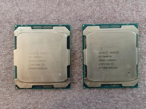 Matched Pair _ Intel Xeon E5-2690 v4 2.6GHz 14-Core 135W LGA2011-3 CPU SR2N2 - Bild 1 von 3