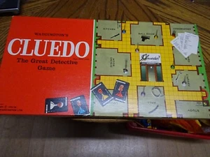 Cluedo Board Game 1965 Waddington's Vintage Retro Original 100% Complete VGC - Picture 1 of 5
