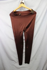 Lane Bryant womens DARK RED embellished Sides stretch leggings size C/D NEW - Picture 1 of 5