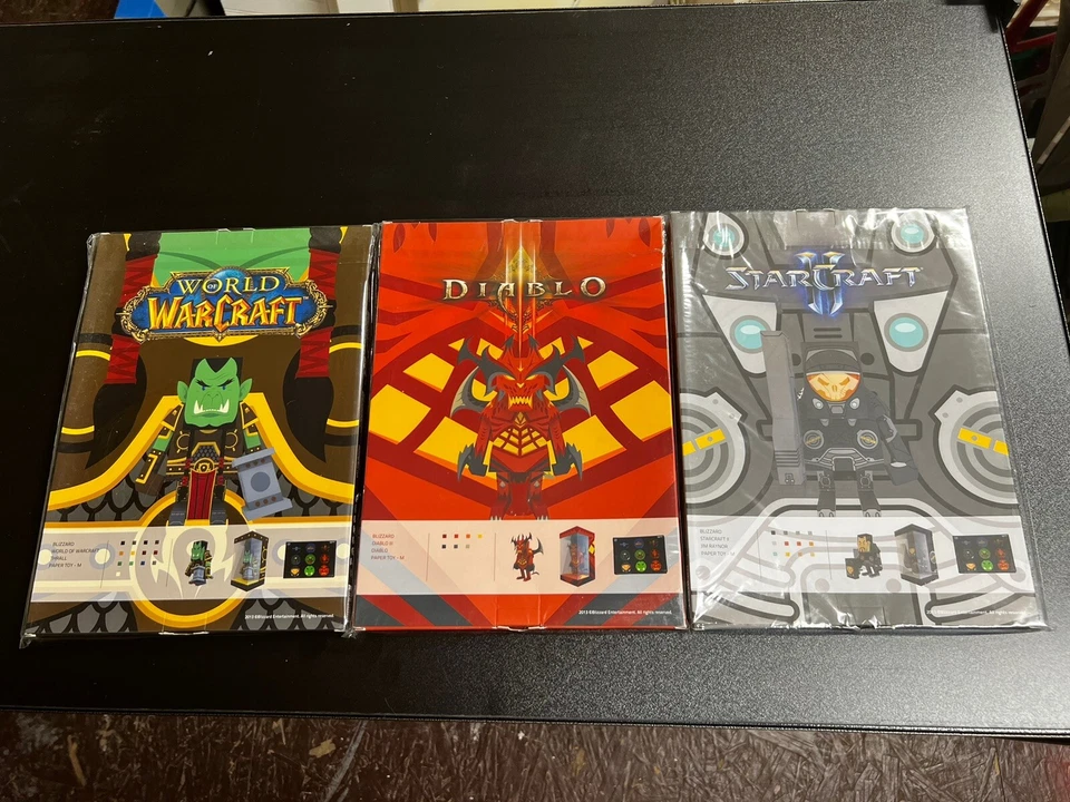 Muñecas Papercraft Blizzcon 2013 Foto 1 de 1