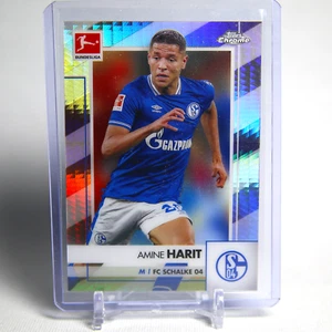 2020-21 Topps Chrome Bundesliga Amine Harit PRIZM Refractor /199 👀 Watch Video - Picture 1 of 3