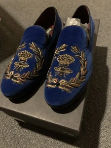Dolce & Gabbana Seude Bee Loafers EU40 - wore twice - no original box -AUTHENTIC - Picture 1 of 8