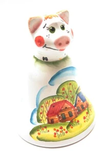 4 Zoll Kuhglocke Bauernhof Landhaus Vintage Stil Haustier Bauernhof Tier oder Hausglocke - Bild 1 von 4