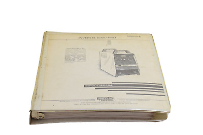 Lincoln Svm105-a Service Manual. Invertec V300-pro, January 1996 Print • 23.73£