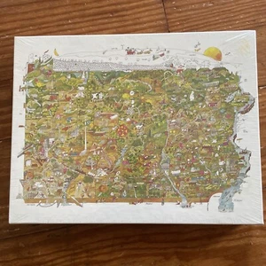 New NOS 1991 Bruce Johnson Pennsylvania 550 Jigsaw Puzzle - Picture 1 of 5