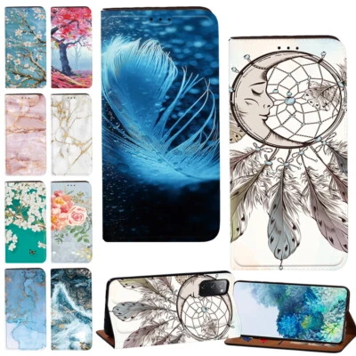 PU Leather Wallet Stand Cover Case For Samsung Galaxy A06/A16/A35/A55/S25 5G - Image 1 of 4