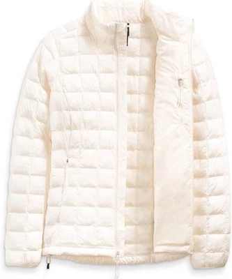 Chaqueta aislante ecológica Thermoball para mujer THE NORTH FACE, blanca Gardenia 1X Foto 1 de 4