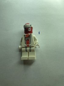LEGO Ninjago Snappa Minifigure Red & White Snake Ninja 9442 Genuine