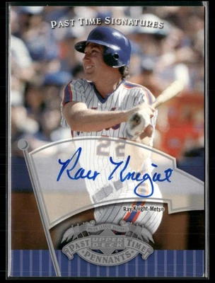 2005 UD Past Time Pennants #KN Ray Knight Past Time Signatures Bronze - Image 1 of 2