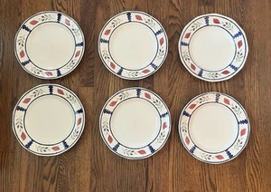 Platos de cena Adams English Ironstone hechos en Inglaterra LANCASTER - Juego de 6 - Imagen 1 de 3
