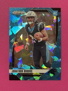 Camiseta deportiva Panini Prizm #357 Jonathon Brooks Blue Ice #24/99 2024 coincide con números - Imagen 1 de 3