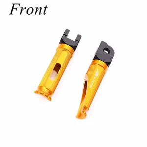 SHINOBI Gold Front Foot Pegs For DUCATI Hyperstrada 939 2016 16 - Picture 1 of 6