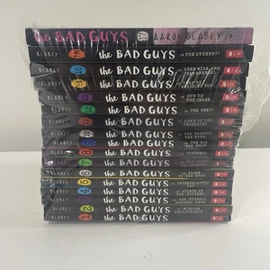 THE BAD GUYS Series 1-17 Complete Book Set by Aaron Blabey New Sealed - Picture 1 of 4