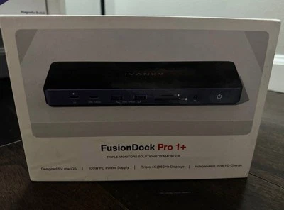 iVANKY 14 en 1 FusionDock Pro 1+ para estación de acoplamiento MacBook M1/M2/M3/M4 Foto 1 de 4