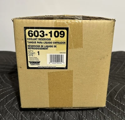 Dorman 603-109 Coolant Reservoir Tank New OEM Engine Cooling Replacement Part - Image 1 of 2