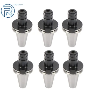 6 Chucks CAT40-ER16 Collet Chuck 70mm 2.76" G2.5 20000RPM For CNC Milling Tool - Picture 1 of 12