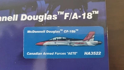 Raro Hobby Master HA3522 McDonnell Douglas CF-18b Fuerzas Armadas Canadienses "AETE" Foto 1 de 4