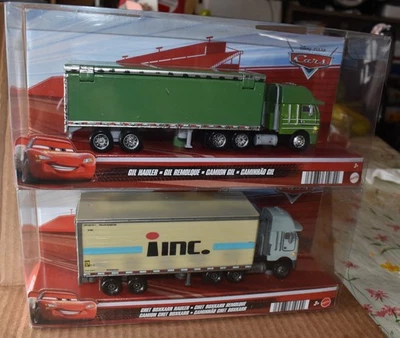 Disney Pixar Cars Gil & CHET BOXKARR Hauler LOT OF 2 NEW - Image 1 of 4