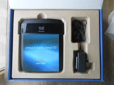 Used CISCO LINKSYS E1500 Wireless Router Very Good Condition 4 Ports 300Mbps - Image 1 of 4