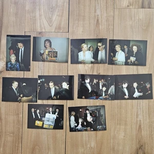 VINTAGE 1980'S SET OF HOLLYWOOD LEGENDS PARTY MARTIN LANDAU ANNA LEE MORE PHOTOS - Picture 1 of 11