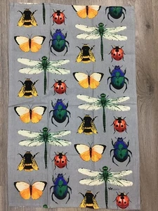 Beetles & Insects Cotton Kitchen Tea Towel - Picture 1 of 5