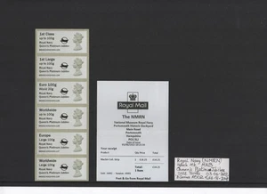 MACHIN Ma13 NMRN A002 LARGE RATES PLAT JUBILEE 2022 Collector Strip POST GO - Picture 1 of 1