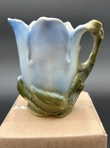 Vintage Biskuitporzellan Tulpenform Ewer/Vase - Bild 1 von 12