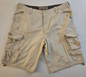 Lee Dungarees Cargo Shorts Mens 36 Beige - Picture 1 of 8