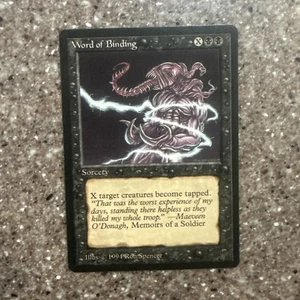 Magic the Gathering - Word of Binding - The Dark - MTG - LP - Picture 1 of 2