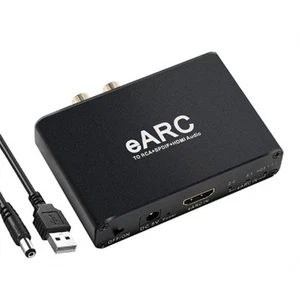 -Compatibile EARC Audio Extractor 192Khz Convertitore EARC a Audio Extractor7125 - Foto 1 di 7