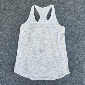 Lululemon Essential Racerback Tank Top Athletic Workout Space Dye Light size 6/8 - Picture 1 of 5