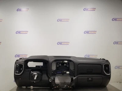 21 GMC SIERRA DENALI 1500 DASH PANEL DASHBOARD ASSEMBLY BLACK WITH DASH BAG - Image 1 of 4