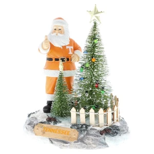 The Memory Company Tennessee Volunteers Weihnachtsmann Figur mit LED Baum - Bild 1 von 1