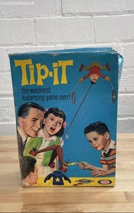 Tip-It Vintage 1965 Original Balancing Game By Ideal with Original Box - Picture 1 of 6