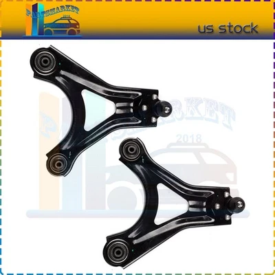 Suspension Front Pair Of 2 Lower Control Arms Kit For 1999-2002 Mercury Cougar Foto 1 de 4