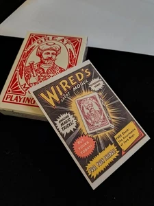 Rider Back RED Bicycle Stripper Deck Playing Cards Tapered 808 USPCC Magic Gaff - Picture 1 of 20