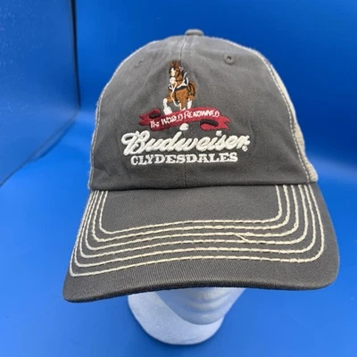 Budweiser Clydesdales Adjustable Cap Hat Snap-back Headwear - Image 1 of 4
