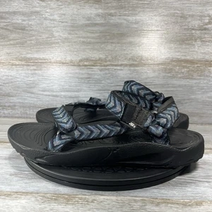Teva Men’s Hurricane Blue Black Sport Water Sandals Size 12 - Picture 1 of 8