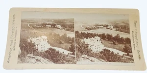 Antikes Stereoskopisches Foto Göteborg Ofveras Landschaftsansicht - Bild 1 von 3