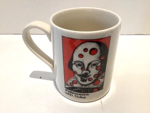 Shakespeare NO HOLES BARD Simon Drew For  McLaggen Smith Vintage Mug - Picture 1 of 6