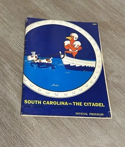 1964 South Carolina vs The Citadel Football Programm Gamecocks Heimkehr USC - Bild 1 von 5