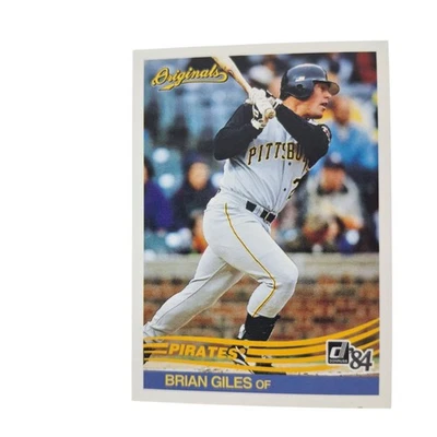 2002 Donruss Originals Brian Giles #210 Pittsburgh Pirates MLB Baseball Card - Image 1 of 2