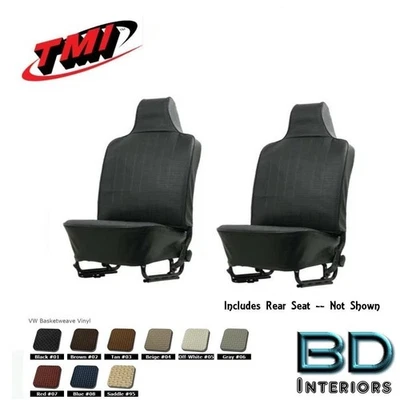 Juego completo de tapicería de asiento deslizable VW Volkswagen Bug Beetle 1970-1972 - cualquier color Foto 1 de 4