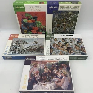 Pomegranate Artpiece Lot 5 Art Renoir Crook Dadd Ruthven Wert 1000 Piece Puzzle - Picture 1 of 24