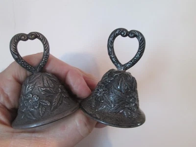 两个古董复制品 - KIRK - 纯银 - 晚餐铃 #7 — 第 1/4 张图片