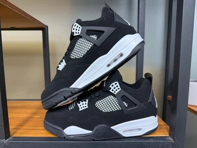 Jordan 4 ретро белый гром мужской размер США 7-12 новый без коробки - Изображение 1 из 4