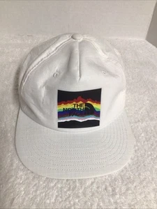 The North Face Hat Cap Snapback Plaskett Pride Logo Rainbow LGBT Mens Womens - Picture 1 of 10