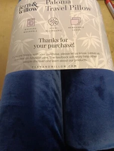 Almohada ajustable de espuma viscoelástica Fern & Willow Twist para cuello, espalda, pierna, brazo NUEVA☆☆ - Imagen 1 de 1