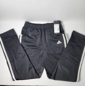 Adidas Girls Tricot Warm Up Pants S Black AK4450 NWT Jogging Athletic Track - Picture 1 of 6